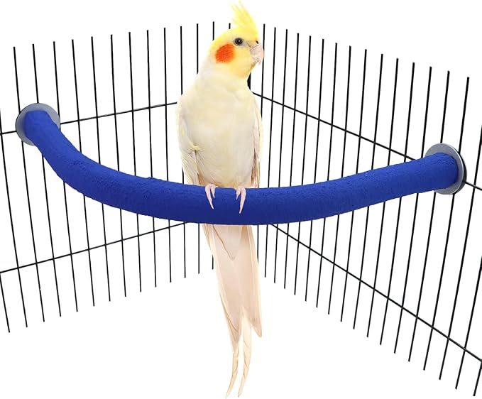 Wontee Bird Perches Bird Cage Sand Perch Stand - Image 5