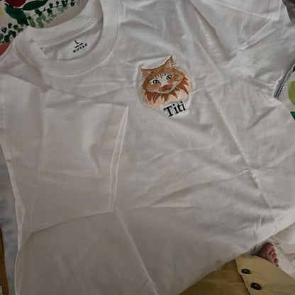 Custom Pet from Your Photo Embroidered Shirt, Personalized Dog Shirt, Custom - Image 7