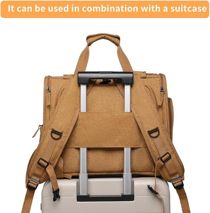Pet Backpack Carrier for Small Dogs Medium Cats, Breathable and Collapsible - Image 6