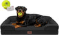 Orthopedic Dog Bed for Extra Large Dogs, XXL Waterproof Egg Crate Memory Foam by FollowSongPuppy
