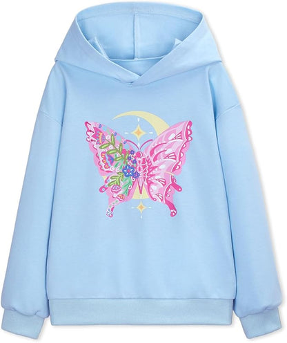 WELAKEN Sweatshirts for Girls Toddler & Kids II Little Girl's Pullover Tops by WELAKEN