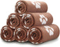 Comsmart Dog Blankets for Small Dogs, 6 Pack Puppy Blanket Cute Paw Print Pet by Comsmart