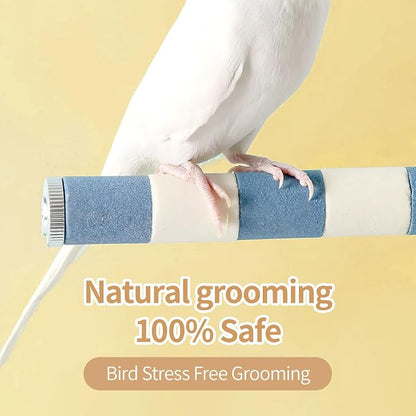 AOTU Natural Sandstone Parrot Perch Bird Toys – Durable Beak & Claw Trimming - Image 6