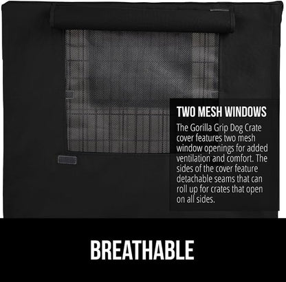 GORILLA GRIP Dog Crate Covers Compatible - Image 4
