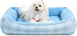 MIHIKK Rectangle Dog Beds for Small Medium Dogs & Cats, Orthopedic Sleeping Pet by MIHIKKPet%E2%80%99sHome