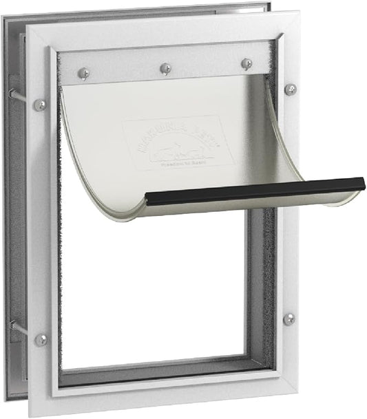 Hakuna Pets Deluxe Aluminum Pet, Cat and Dog Door by HakunaPets