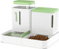 Gravity Cat Feeder and Water Dispenser, 2 in 1 Cat Self Feeder by Zomisia