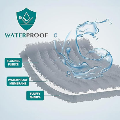 PetAmi Waterproof Dog Blanket for Medium Large Dog Puppy Cat Throw for Couch - Image 6
