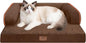 Small Dog Bed and Cat Sofa Waterproof Orthopedic Dog Beds by Mekiy