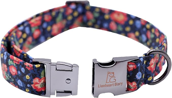 Lionheart Glory Cute Floral Pattern Pet Collar - Image 4