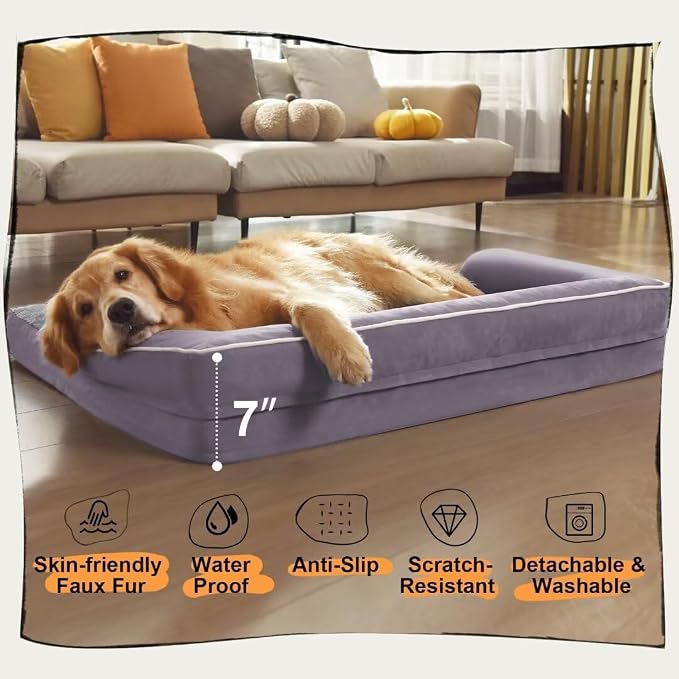 Orthopedic Large Dog Bed Washable, Orthopedic Dogs Bed - Image 6