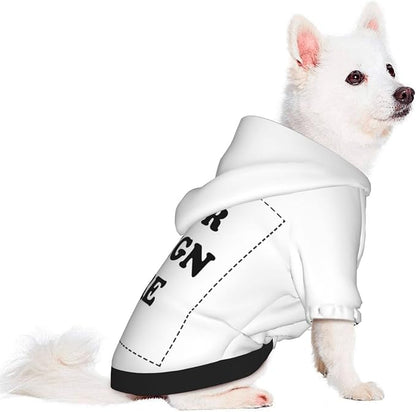 Dog Clothes, Custom Dog Hooded Sweatshirt, Personalized Pet Costume Robe Shirt - Image 2