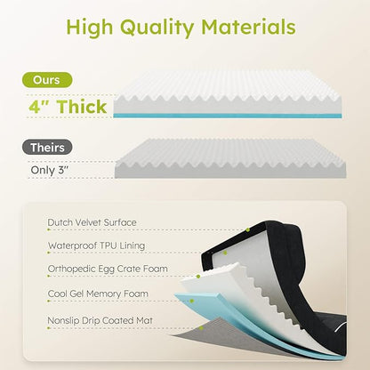 Extra Large Dog Bed, Orthopedic Dog Bed - Image 3