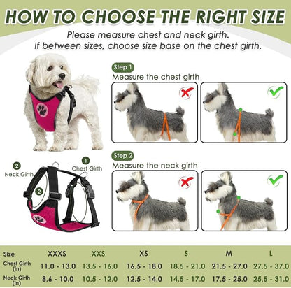 SlowTon Dog Seat Belt Harness for Car, Dog Car Harness Adjustable Mesh - Image 5
