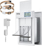 Automatic Dog Door with Collar Sensors, Meduim Smart Pet Door by Aiday