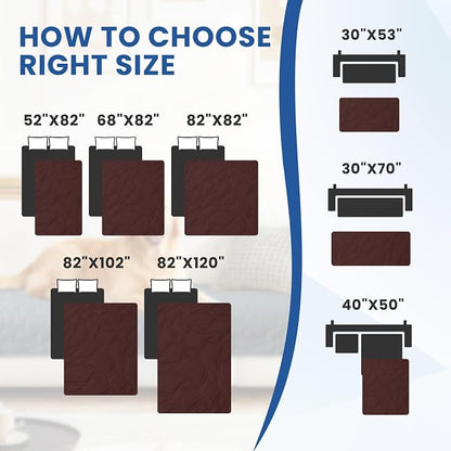 Waterproof Couch Covers for Pets, Waterproof Dog Bed Cover, Anti-Slip Soft Dog - Image 4
