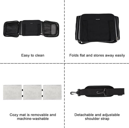 BAGLHER Cat Carrier Bag, Airline Approved Pet Carrier Soft Side Pet Travel 5 - Image 6