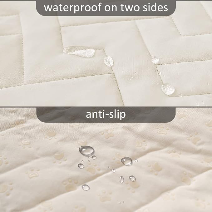 fuguitex Waterproof Dog Bed Cover Couch Cover - Image 3