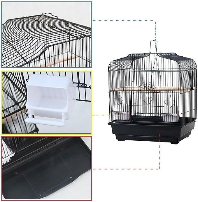 GarveeHome Small Bird Cage - Image 4
