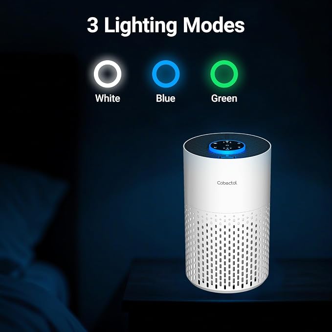 Air Purifiers for Bedroom Home, Cobectal Air Cleaner - Image 9