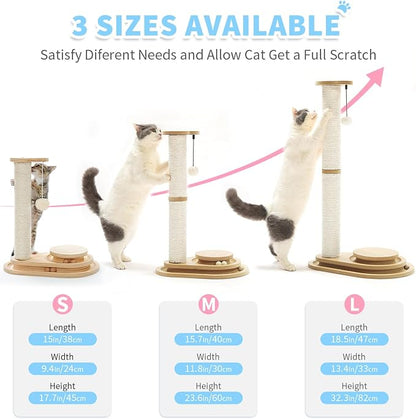 Made4Pets Cat Scratching Post Cat Scratcher Kitten Toys - Image 8