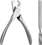 Dog Nail Trimmers & Cat Nail Clipper, Heavy Duty Stainless Steel Claw Clippers by PetTime