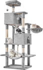 Sweetcrispy 66 inch Cat Tree Tower, Large Multi Level Cat Climbing Tower by Sweetcrispy