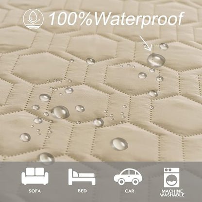 Waterproof and Anti-Slip Dog Bed Cover and Pet Blanket Sofa Pet Bed Mat ，car - Image 2