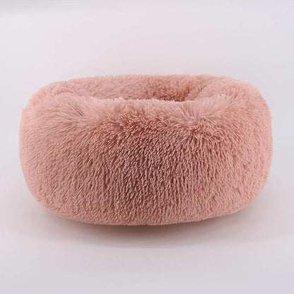 BODISEINT Modern Soft Plush Round Pet Bed - Image 2