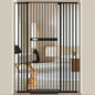 WAOWAO 71" Extra Tall Cat Pet Gate 29.92-45.66" Wide Pressure Mounted Walk by WAOWAOBABYSAFETYPRODUCTS