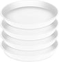 4 Pack of 14 inch Plant Saucers, Plant Saucer 14" Round, Plastic Plant Tray by Bleuhome