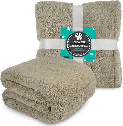 PetAmi Fluffy Waterproof Dog Blanket - Image 8