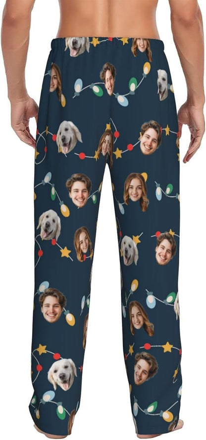 Personalized Pajama Pants For Men Women Custom Pajama Pants - Image 3
