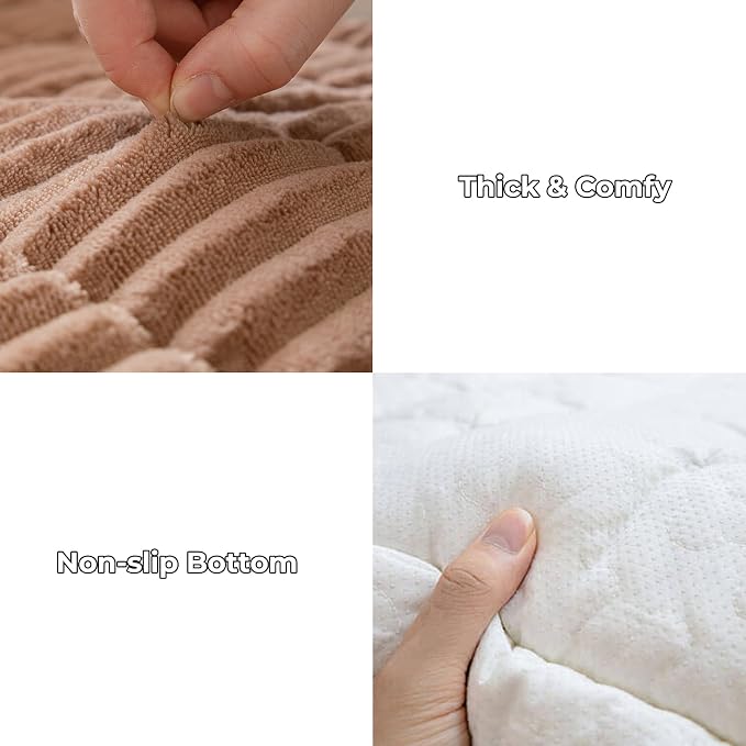 FUNNY FUZZY Pet Couch Covers for Sofa, Washable Dog Couch Cover Protector for - Image 4