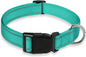 Reflective Dog Collar with Buckle Adjustable Safety Nylon Collars by BOOMIBOO