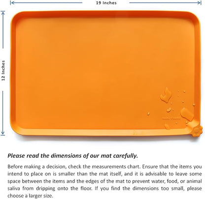 Hoki Found Silicone Non Slip Pet Feeding Mats - Image 5
