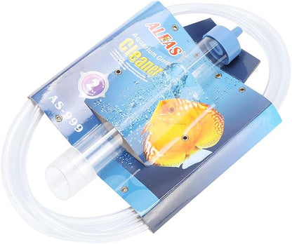 AYNEFY Aquarium Supplies Fish Cleaning Tools PVC Small FishCleaner Change Water - Image 9