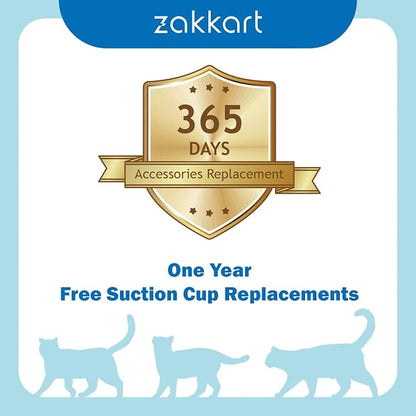 Zakkart Foldable Cat Hammock for Window - Image 7