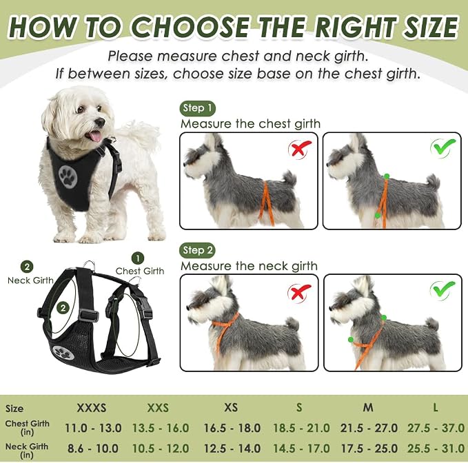 SlowTon Dog Seat Belt Harness for Car, Dog Car Harness Adjustable Mesh - Image 5