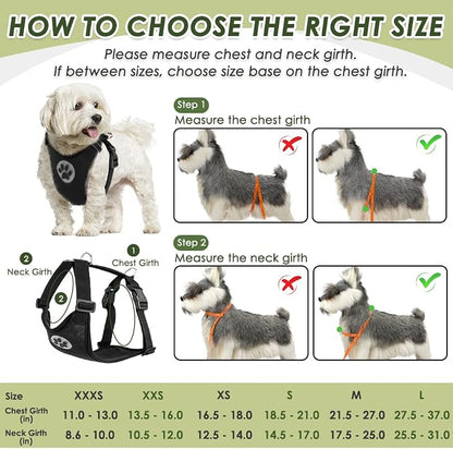SlowTon Dog Seat Belt Harness for Car, Dog Car Harness Adjustable Mesh - Image 5