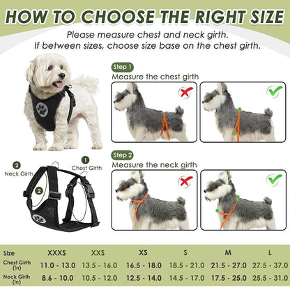 SlowTon Dog Seat Belt Harness for Car, Dog Car Harness Adjustable Mesh - Image 5