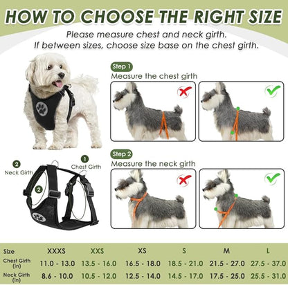 SlowTon Dog Seat Belt Harness for Car, Dog Car Harness Adjustable Mesh - Image 6
