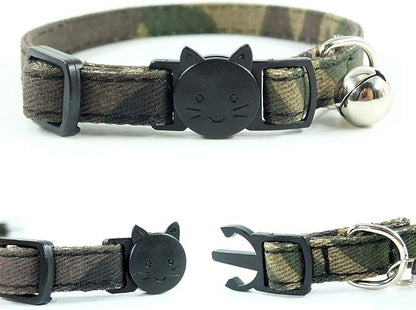 Cat Collar Bowtie with Bell, Quick Release Buckle Safety and Durable Kitties - Image 3