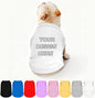 Custom Dog Shirt Pet Clothes Breathable Shirts by Plmoknijb