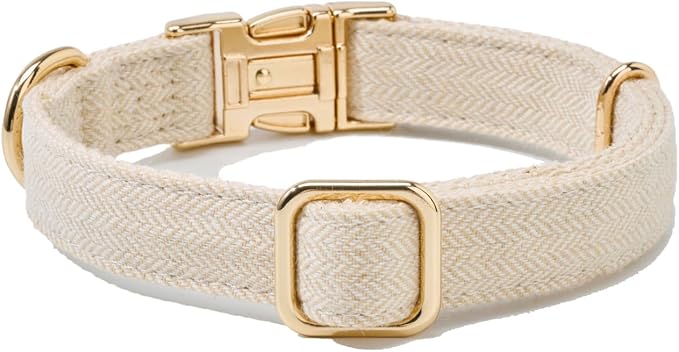Soft Cotton Hemp Dog Collar - Image 5