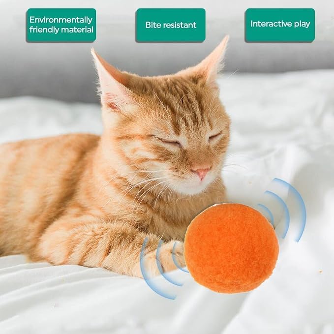 Premium Soft Pom Pom Balls for Kittens - Image 4