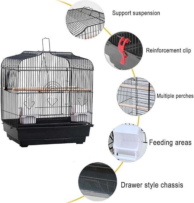 GarveeHome Small Bird Cage - Image 3