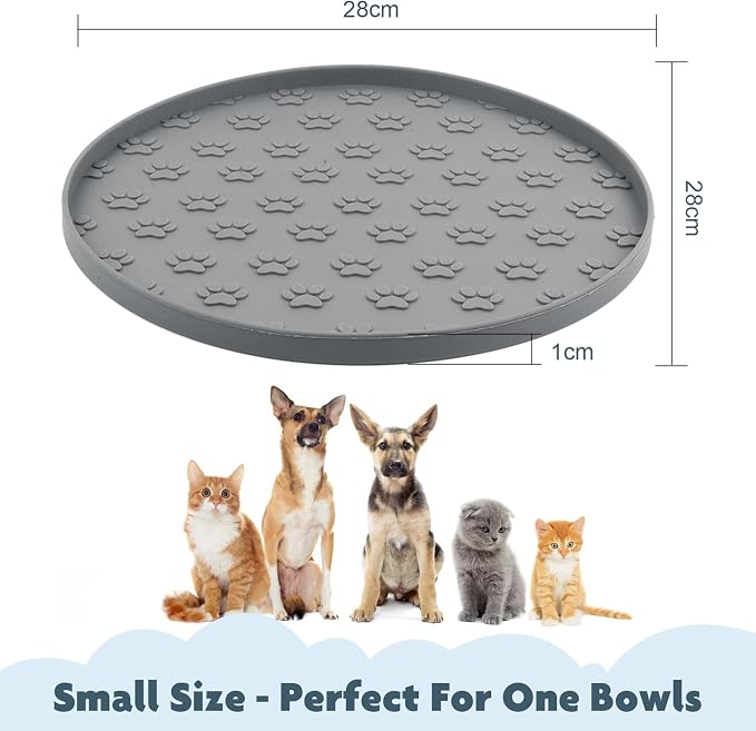 SUNLAND Silicone Dog Food Mat, Pet Feeding Mat - Image 2