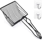 Metal Cat Litter Scoop, Fast Kitty Box Pooper Scooper by QUALIALL