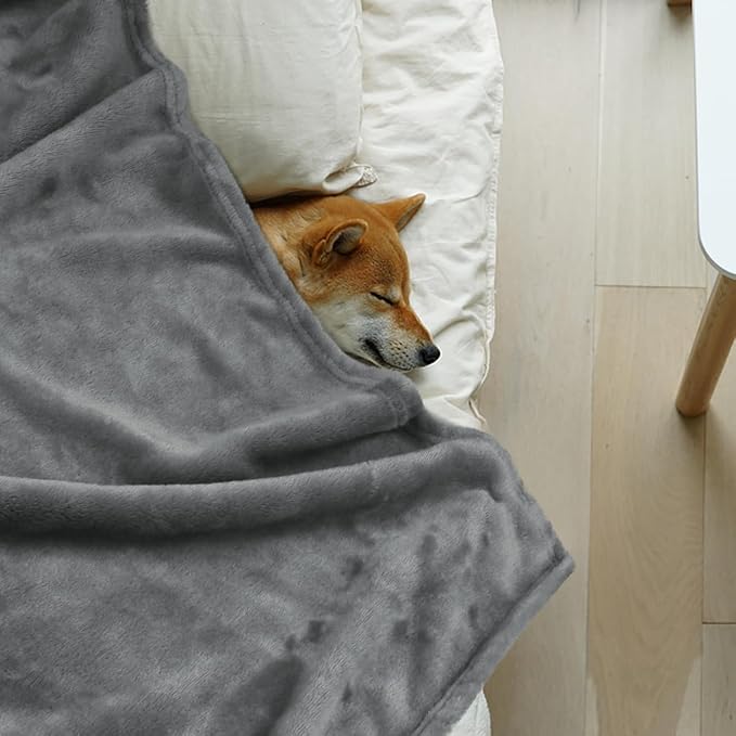 Onarway Dog Blanket Washable for Bed: 2 Packs Dog Blankets 40”x47” - Image 2